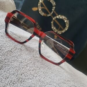Red and Black Men's Glasses